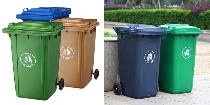 Πλαστικός Κάδος Απορριμμάτων σε Διάφορα Χρώματα και Μεγέθη – Σπίτι & Κήπος Garbage Bins Dustbins in Colours - dustbin cyprus - καδοι απορριματων εξωτερικου χωρου κυπροσ