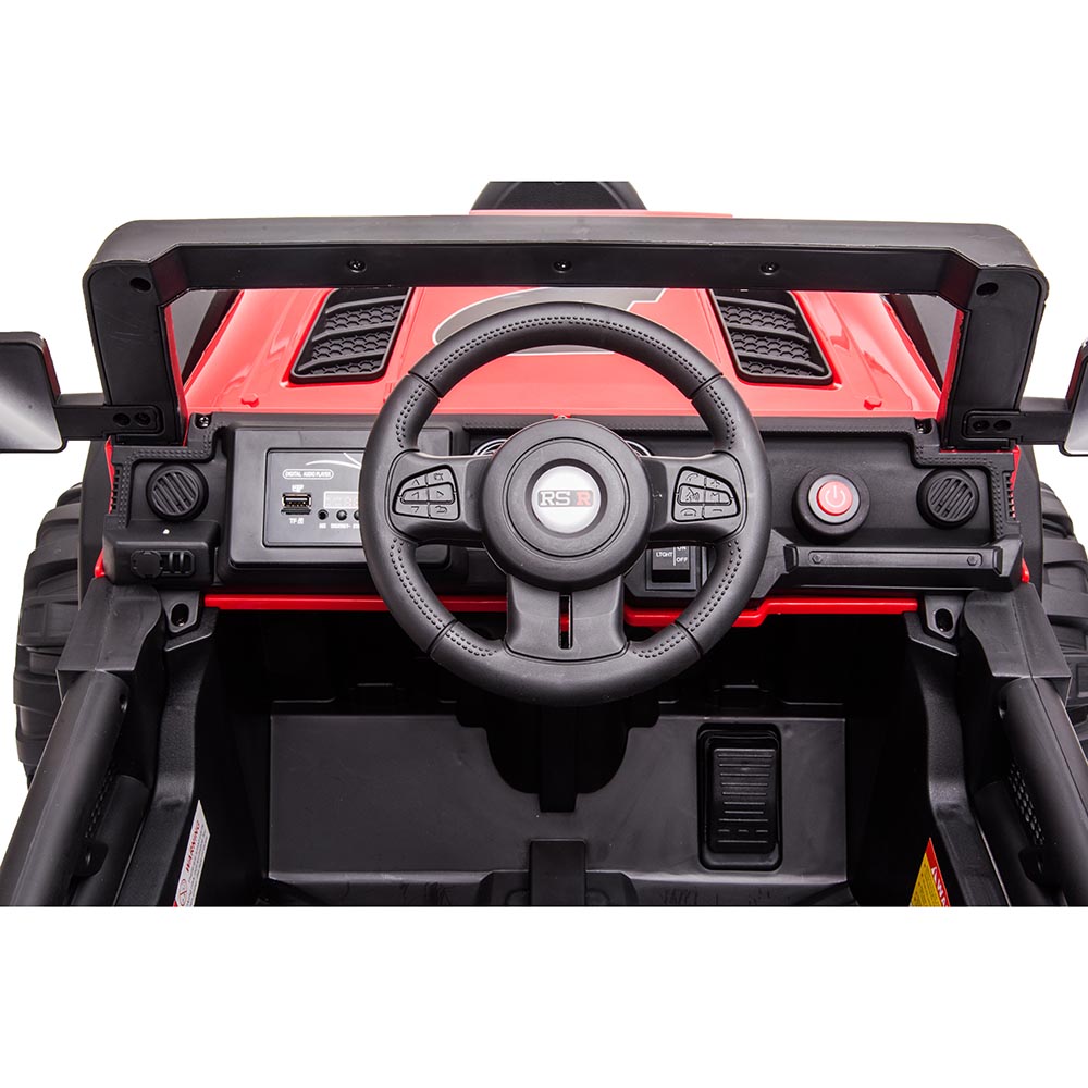 BBH-016 Dual Drive 12V 4.5A.h with 2.4G Remote Control off-road Vehicle Red - 4Χ4 Ηλεκτροκίνητο Παιδικό Κόκκινο Αυτοκίνητο 12V 4.5AH - whatson cyprus - whats on cyprus - toys cyprus
